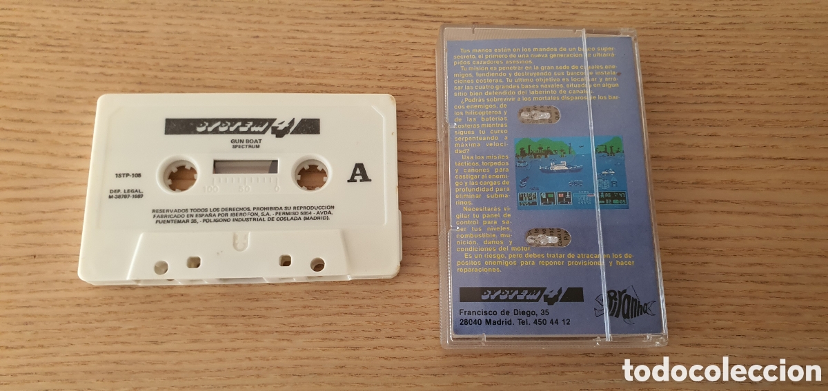 Videojuegos y consolas: Gunboat Spectrum videojuego - Foto 2