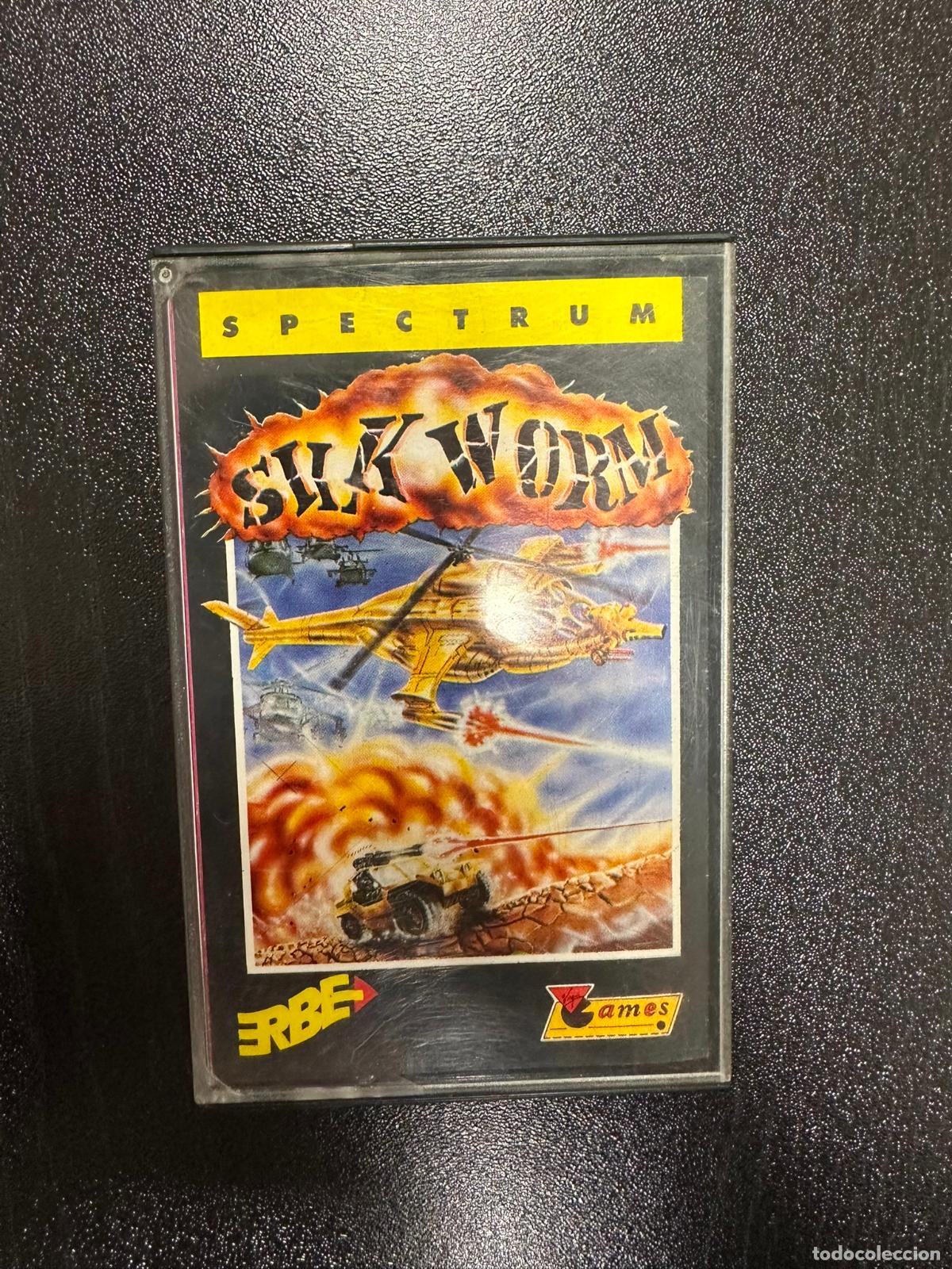 Videojuegos y consolas: Silk worm - Spectrum ERBE - Foto 1