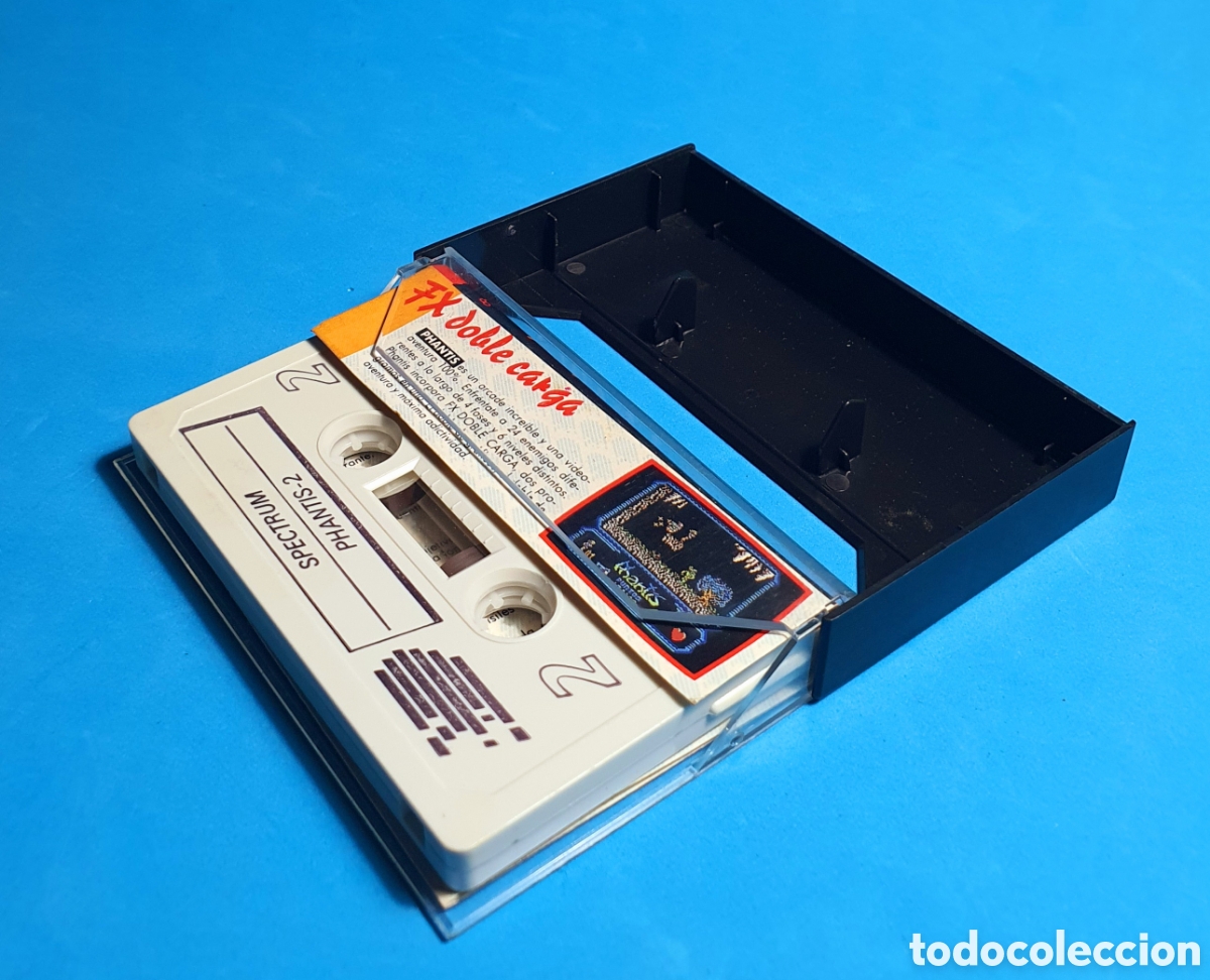 Videojuegos y consolas: JUEGO PHANTIS DINAMIC SOFTWARE ESPA&Ntilde;A 1987 SINCLAIR SPECTRUM CASSETTE ORIGINAL - Foto 4