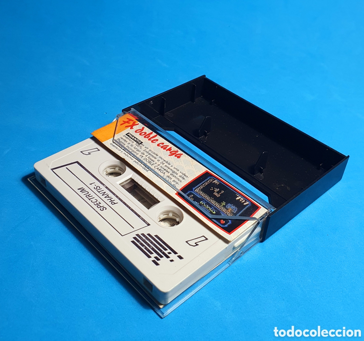 Videojuegos y consolas: JUEGO PHANTIS DINAMIC SOFTWARE ESPA&Ntilde;A 1987 SINCLAIR SPECTRUM CASSETTE ORIGINAL - Foto 3