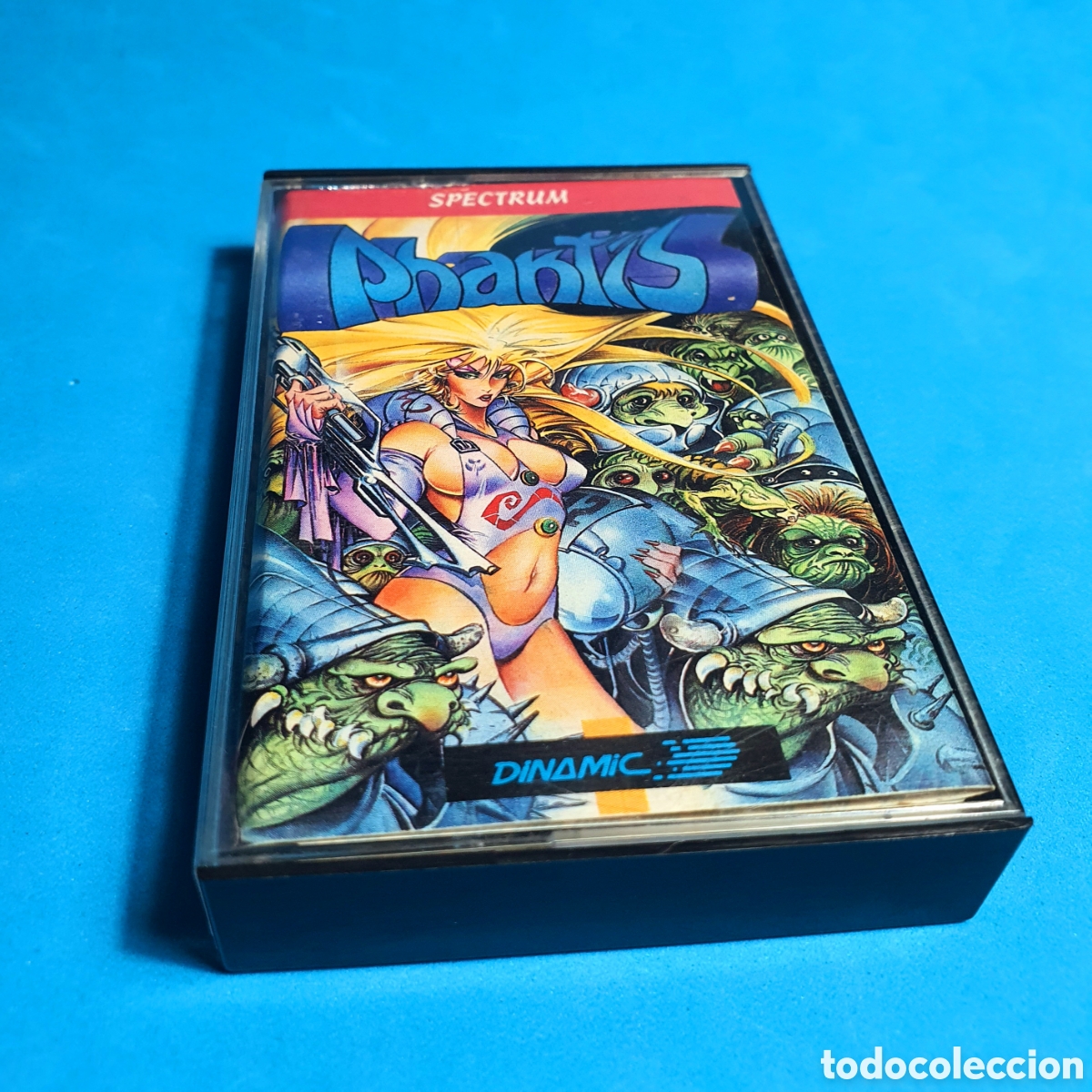 Videojuegos y consolas: JUEGO PHANTIS DINAMIC SOFTWARE ESPA&Ntilde;A 1987 SINCLAIR SPECTRUM CASSETTE ORIGINAL - Foto 1