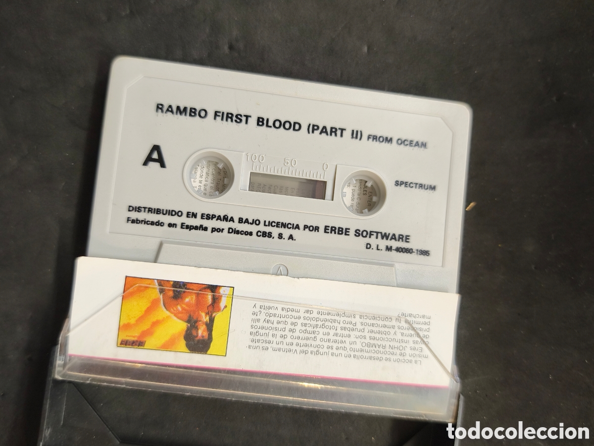 Videojuegos y consolas: Spectrum Rambo First blood - Foto 3