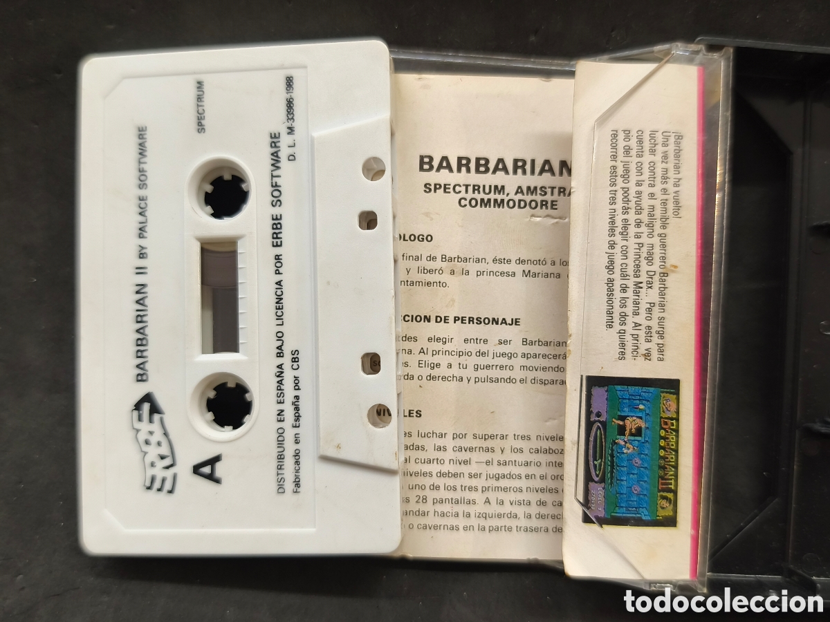 Videojuegos y consolas: Spectrum Barbarian II - Foto 3
