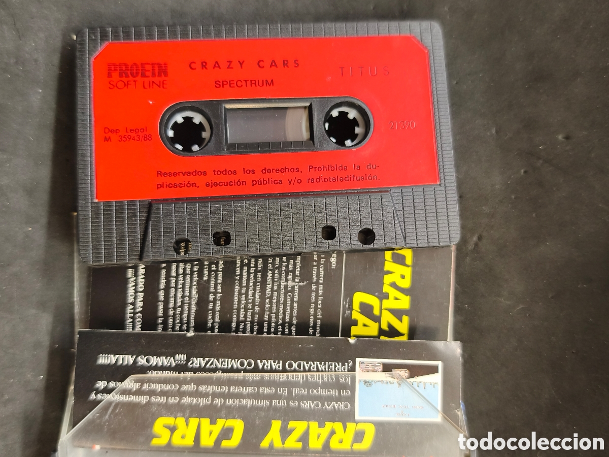 Videojuegos y consolas: Spectrum Crazy Cars . - Foto 3