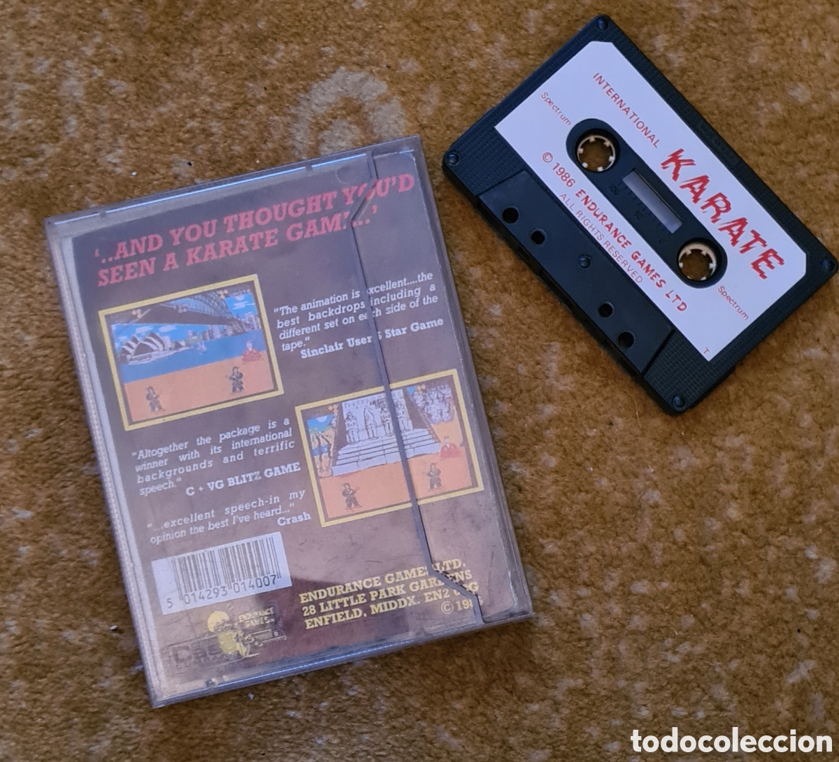Videojuegos y consolas: Juego internacional karate de spectrum - Foto 2