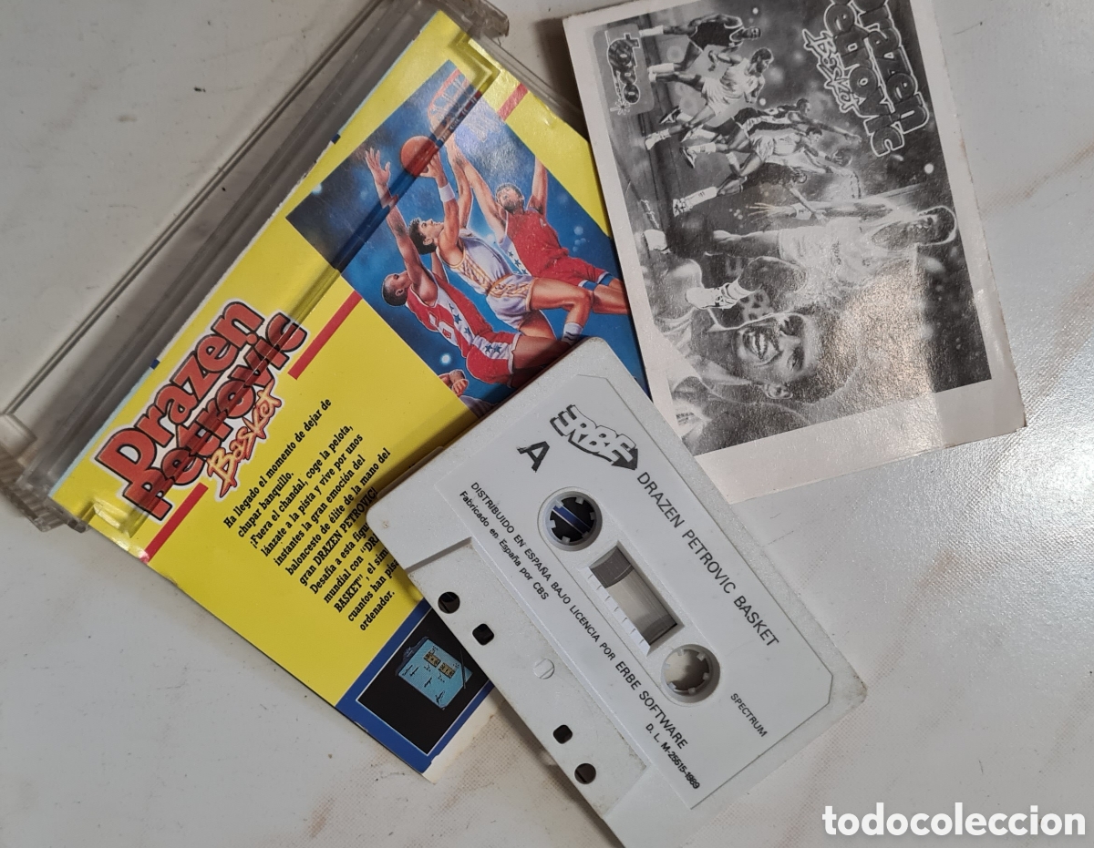 Videojuegos y consolas: Drazen Petrovic basket de spectrum - Foto 2