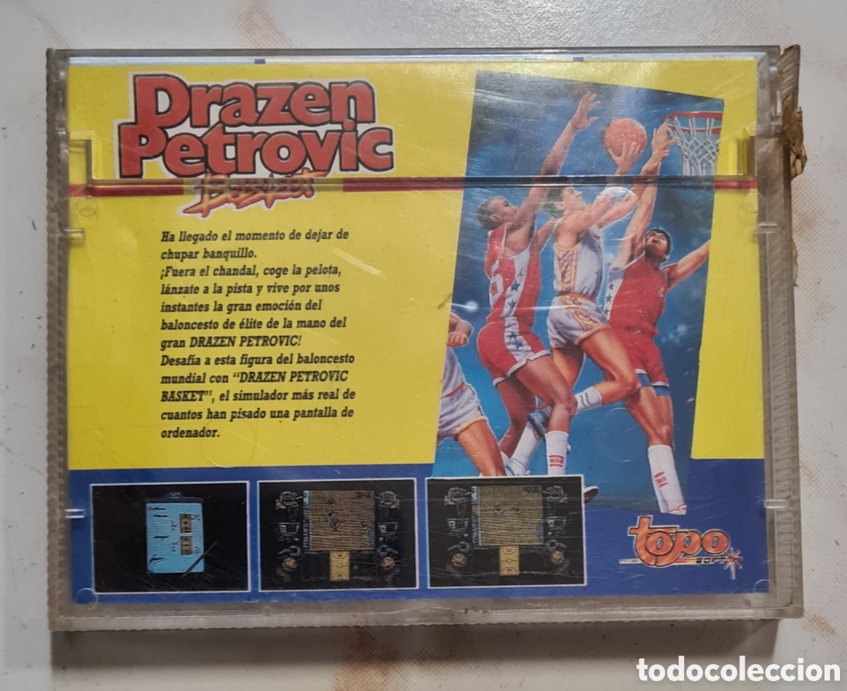Videojuegos y consolas: Drazen Petrovic basket de spectrum - Foto 3