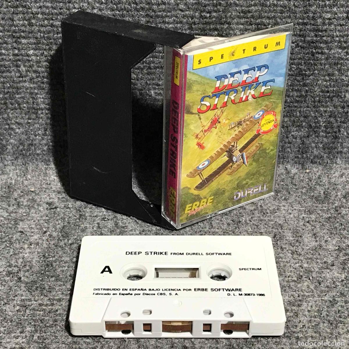 Videojuegos y consolas: DEEP STRIKE SINCLAIR ZX SPECTRUM - Foto 1