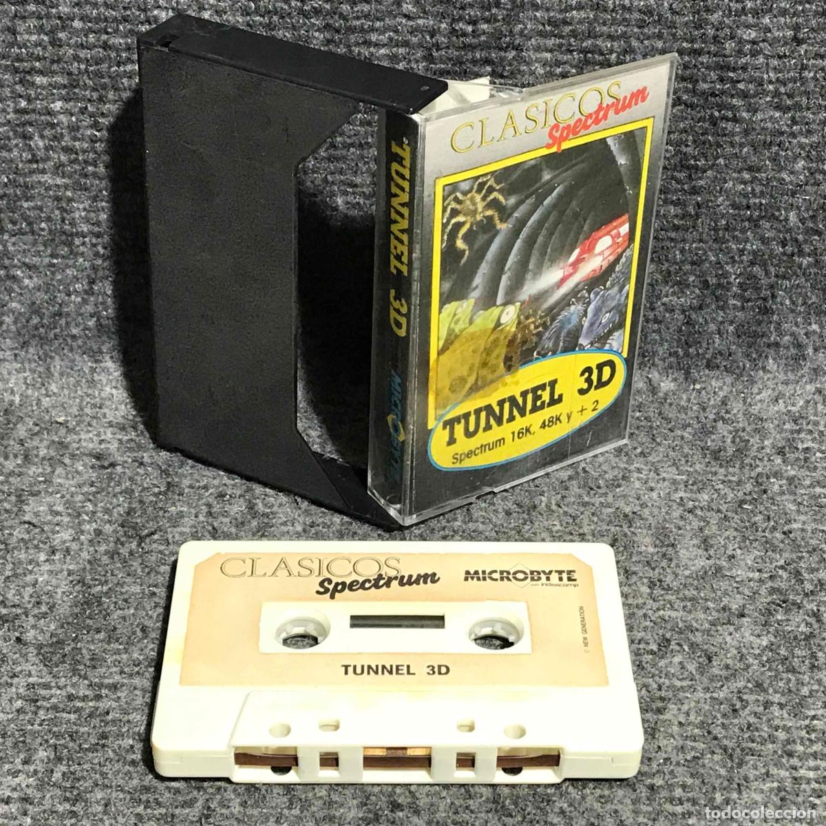 Videojuegos y consolas: TUNNEL 3D SINCLAIR ZX SPECTRUM - Foto 1