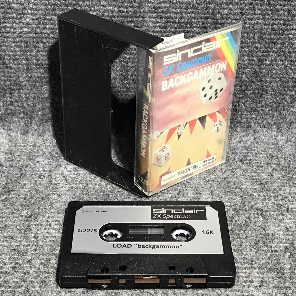 Videojuegos y consolas: BACKGAMMON SINCLAIR ZX SPECTRUM - Foto 1