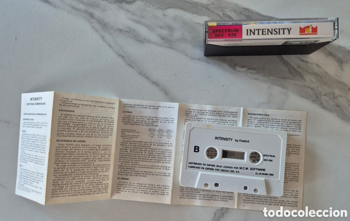 Videojuegos y consolas: Juego intensity de spectrum - Foto 2
