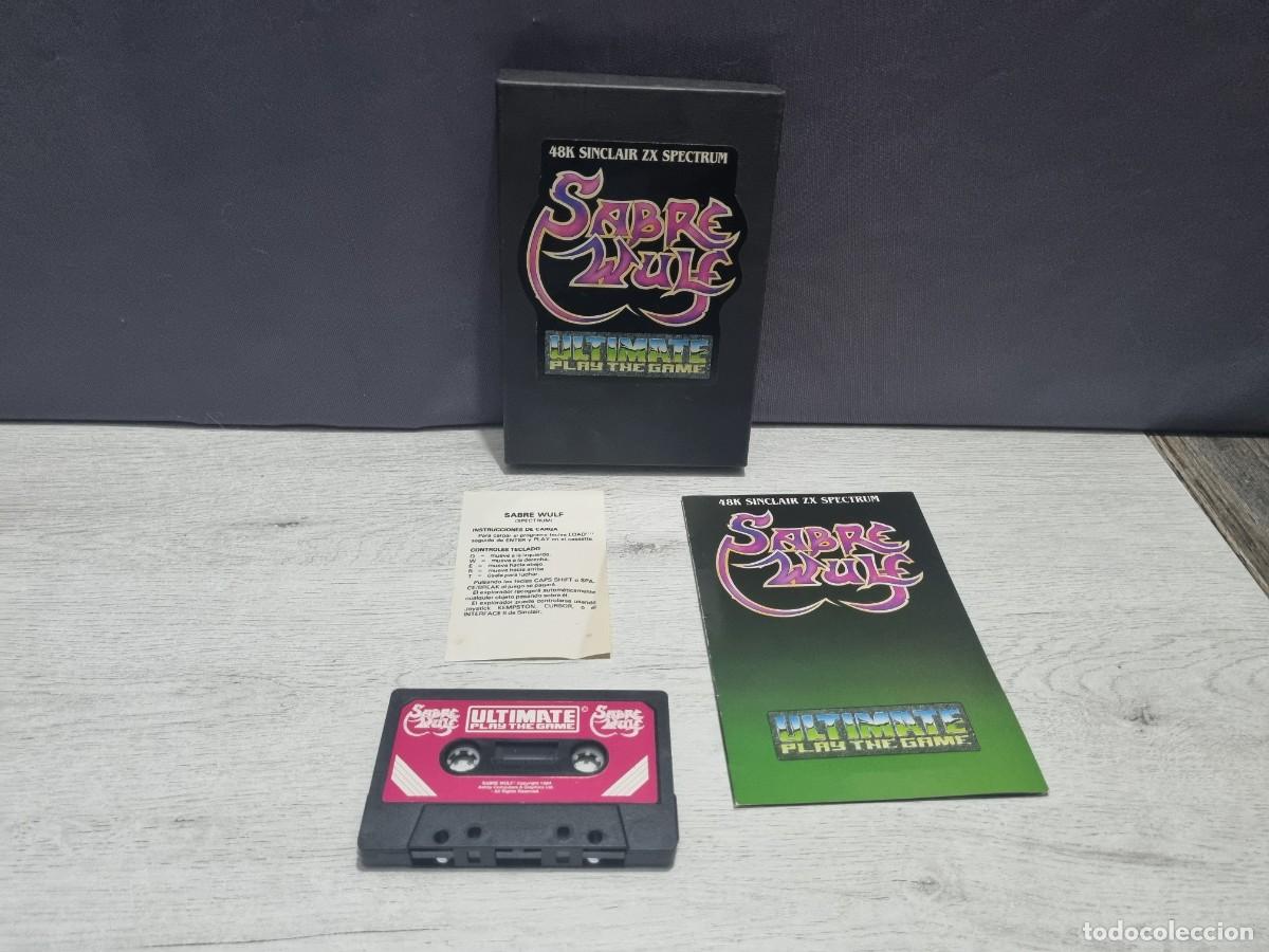 Videojuegos y consolas: Juego Sabr&eacute; Wulf para Spectrum - Foto 1