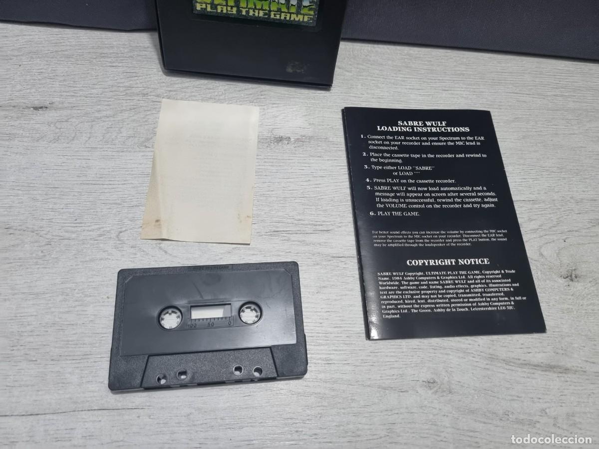 Videojuegos y consolas: Juego Sabr&eacute; Wulf para Spectrum - Foto 8