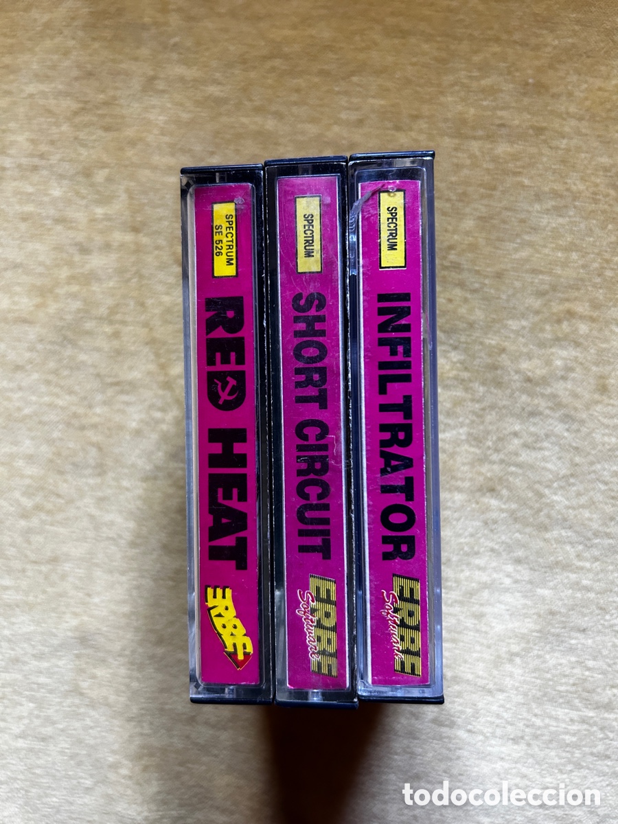 Videojuegos y consolas: Pack Spectrum 3 juegos lomo rosa - Foto 3