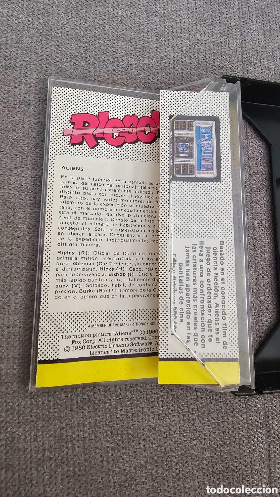 Videojuegos y consolas: Juego Spectrum Aliens 1989 - Foto 5