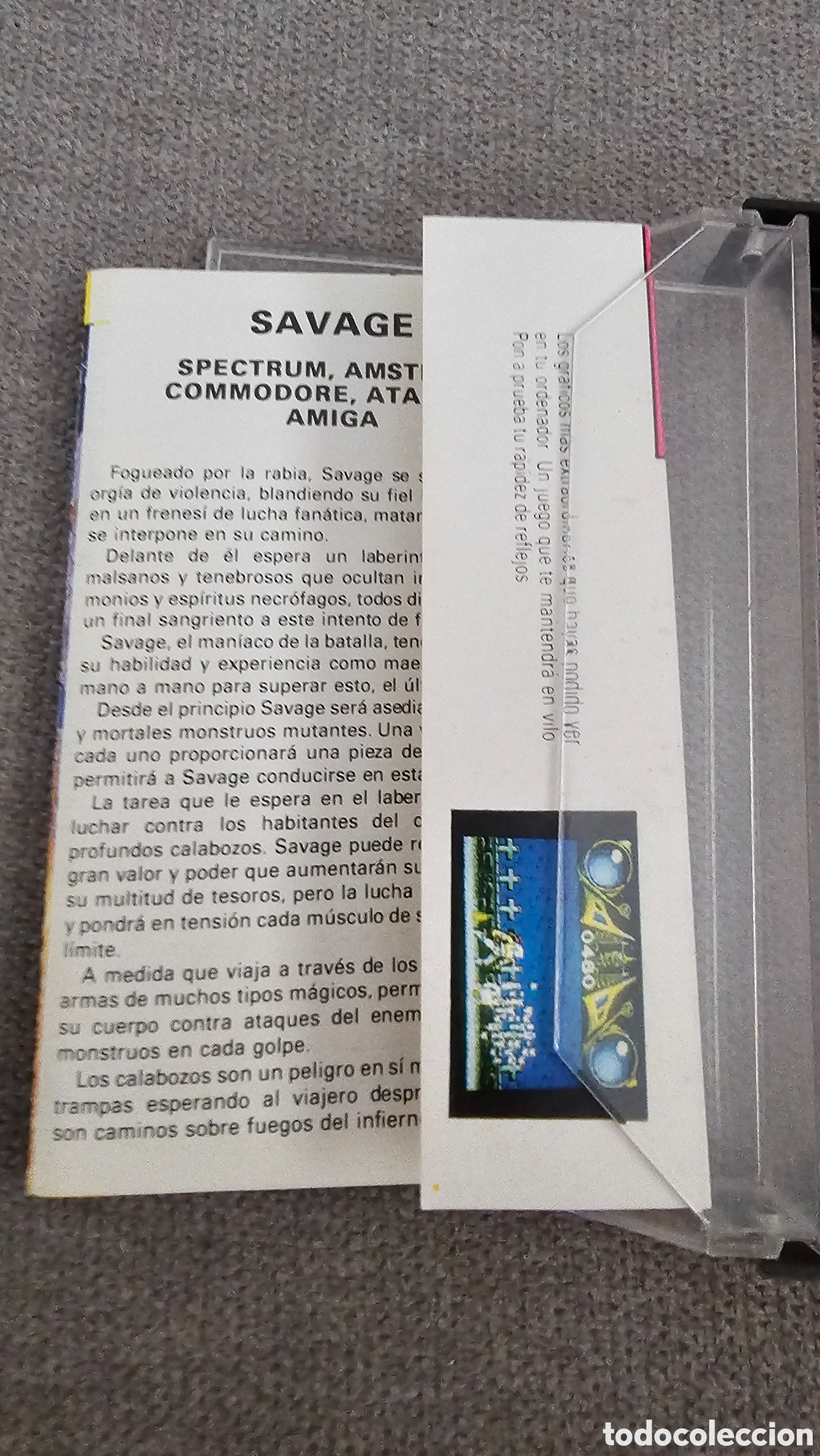 Videojuegos y consolas: Juego Spectrum Savage 1988 - Foto 5