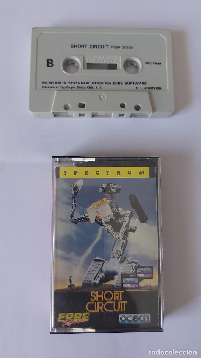 Videojuegos y consolas: Juego cortocircuito spectrum - Foto 1