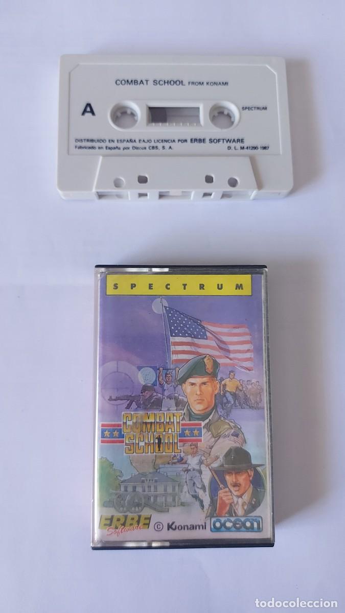 Videojuegos y consolas: Juego combat school, spectrum - Foto 1