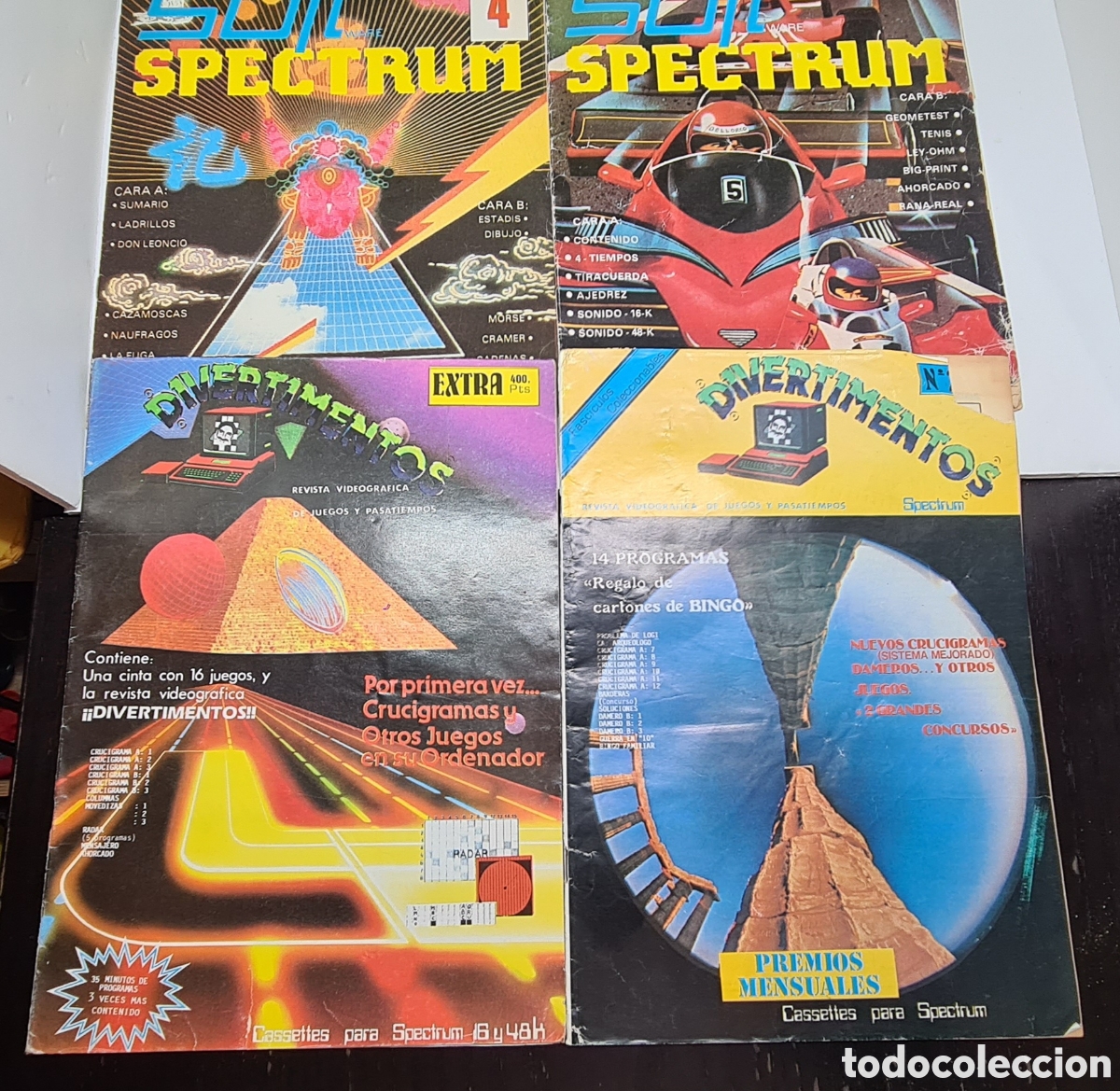 Videojuegos y consolas: 6 REVISTAS SOFT SOFWARE SPECTRUM DIVERTIMENTOS - Foto 4