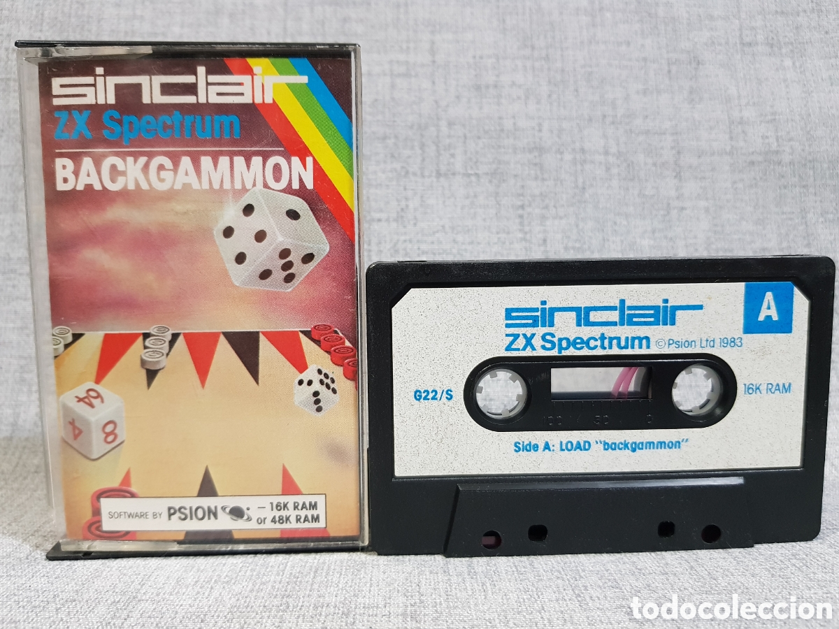 Videojuegos y consolas: SINCLAIR ZX SPECTRUM REVERSI / BACKGAMMON / COOKIE - Foto 3