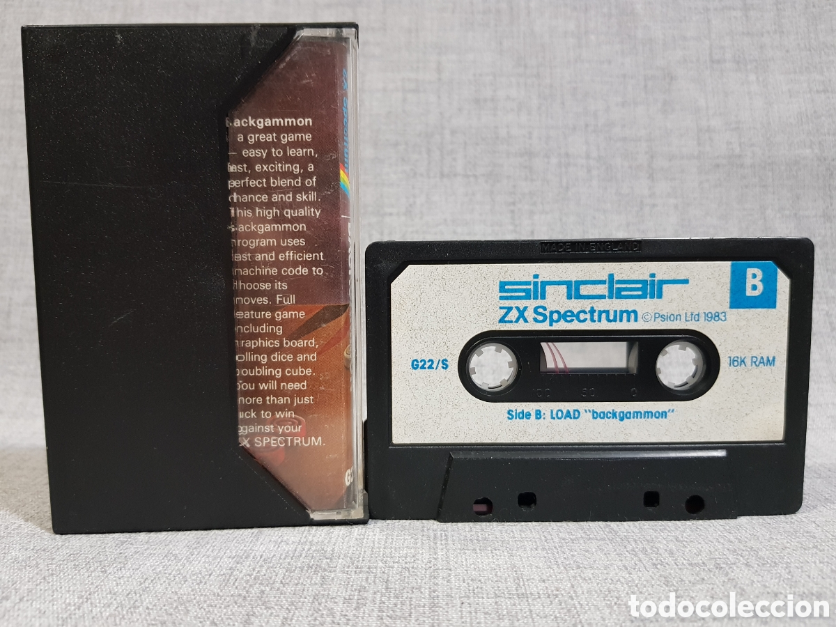 Videojuegos y consolas: SINCLAIR ZX SPECTRUM REVERSI / BACKGAMMON / COOKIE - Foto 4