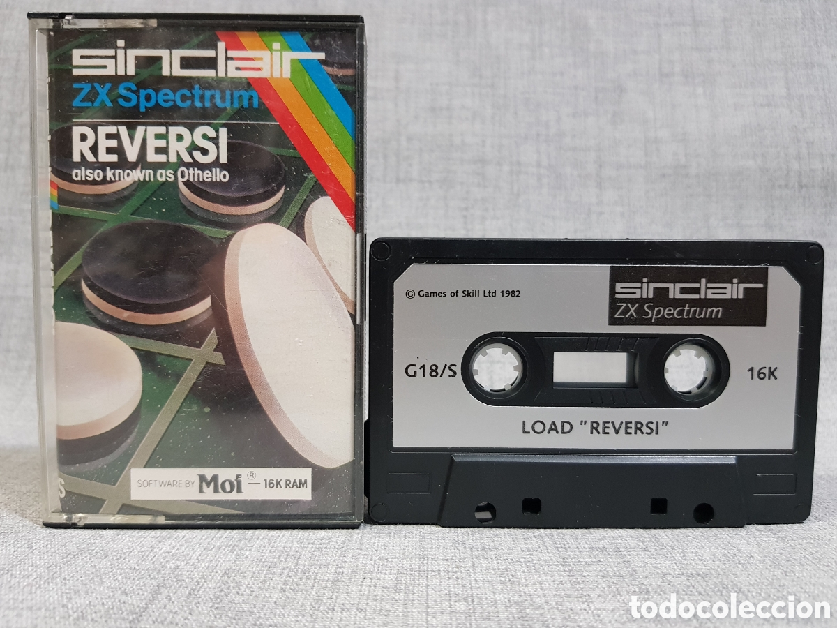 Videojuegos y consolas: SINCLAIR ZX SPECTRUM REVERSI / BACKGAMMON / COOKIE - Foto 7