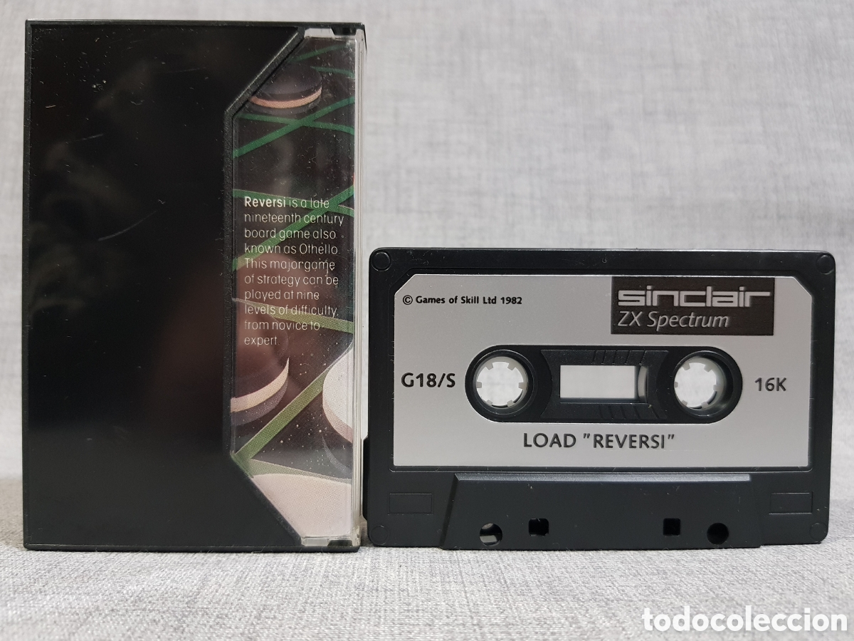 Videojuegos y consolas: SINCLAIR ZX SPECTRUM REVERSI / BACKGAMMON / COOKIE - Foto 8