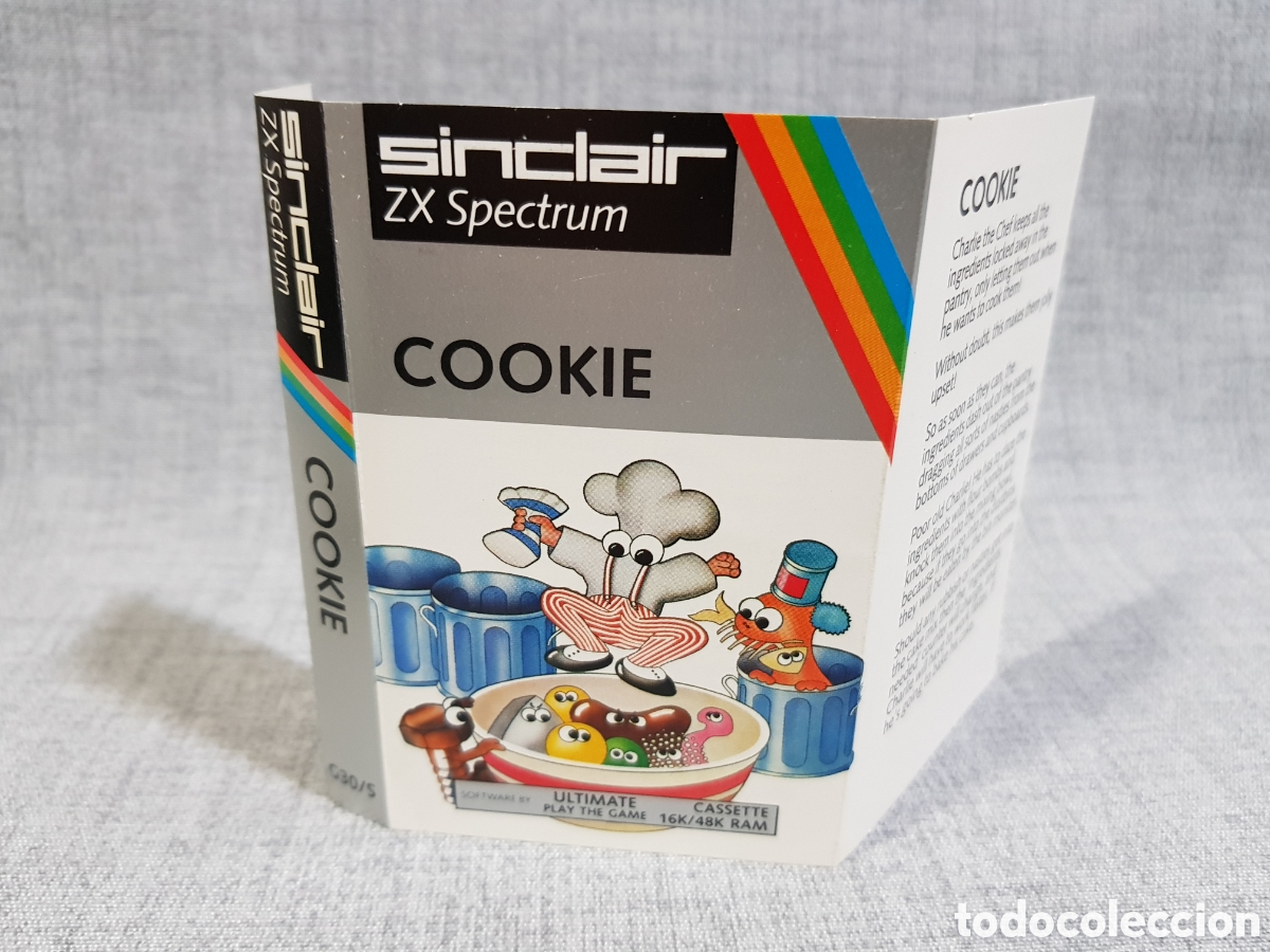 Videojuegos y consolas: SINCLAIR ZX SPECTRUM REVERSI / BACKGAMMON / COOKIE - Foto 12