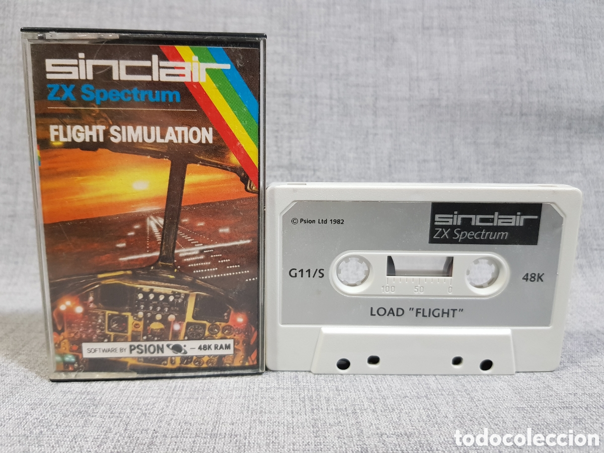 Videojuegos y consolas: SINCLAIR ZX SPECTRUM FLIGHT SIMULATOR PSION SOFTWARE - Foto 2