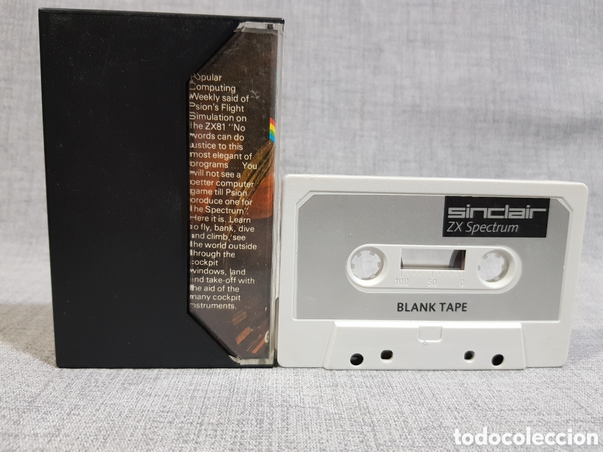Videojuegos y consolas: SINCLAIR ZX SPECTRUM FLIGHT SIMULATOR PSION SOFTWARE - Foto 3