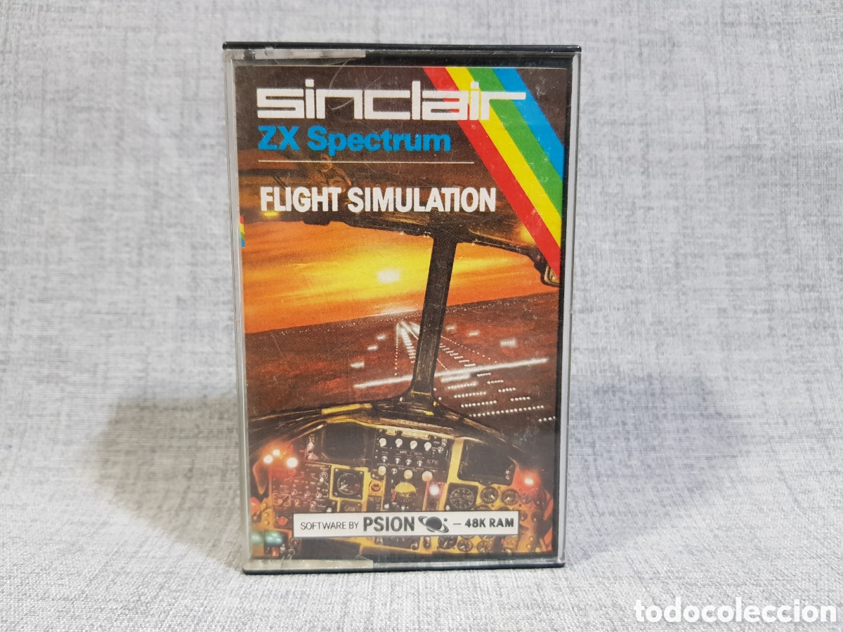 Videojuegos y consolas: SINCLAIR ZX SPECTRUM FLIGHT SIMULATOR PSION SOFTWARE - Foto 1
