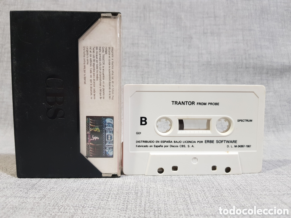 Videojuegos y consolas: SPECTRUM TRANTOR THE LAST STORM TROOPER ERBE - Foto 3