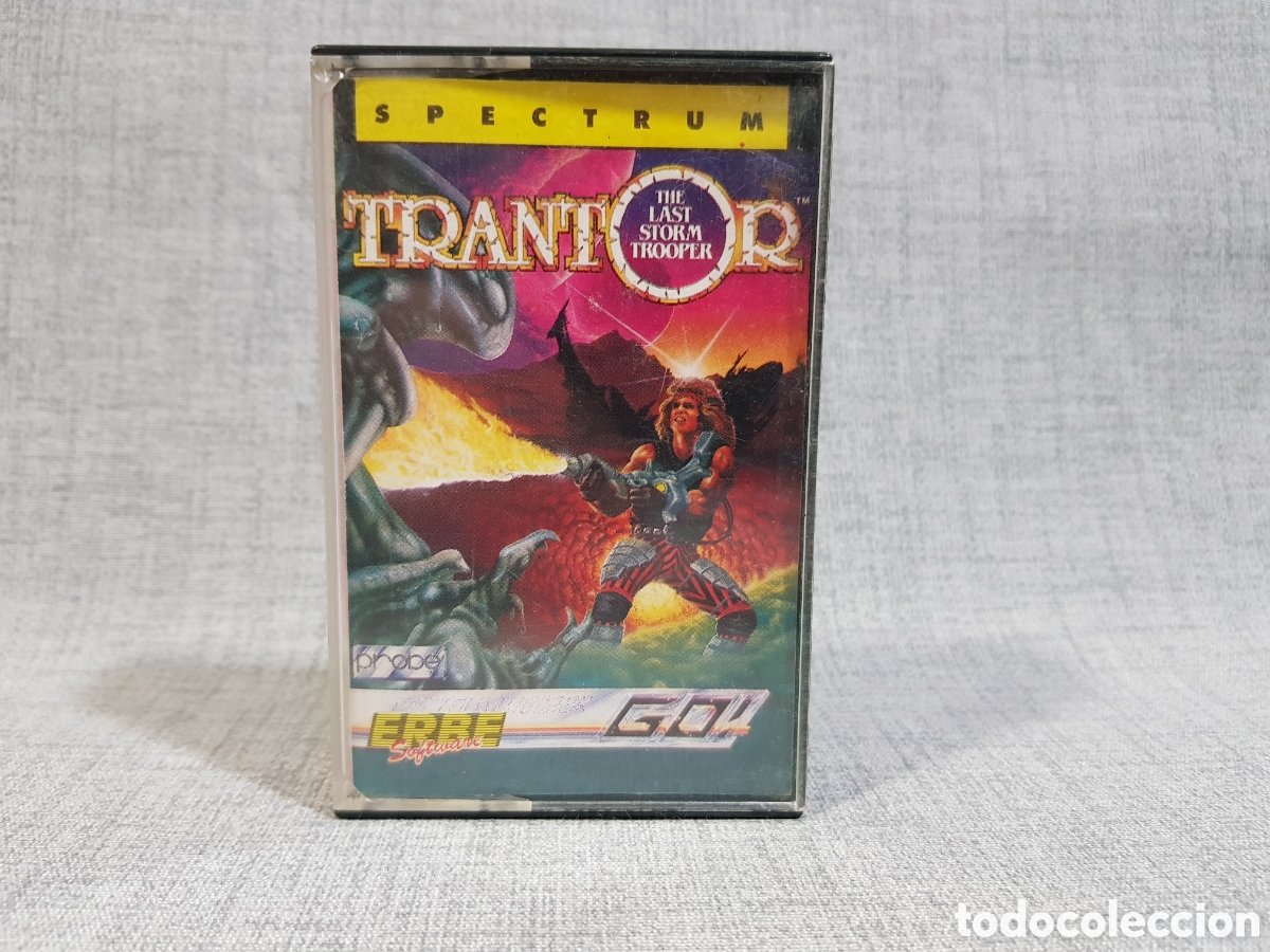 Videojuegos y consolas: SPECTRUM TRANTOR THE LAST STORM TROOPER ERBE - Foto 1