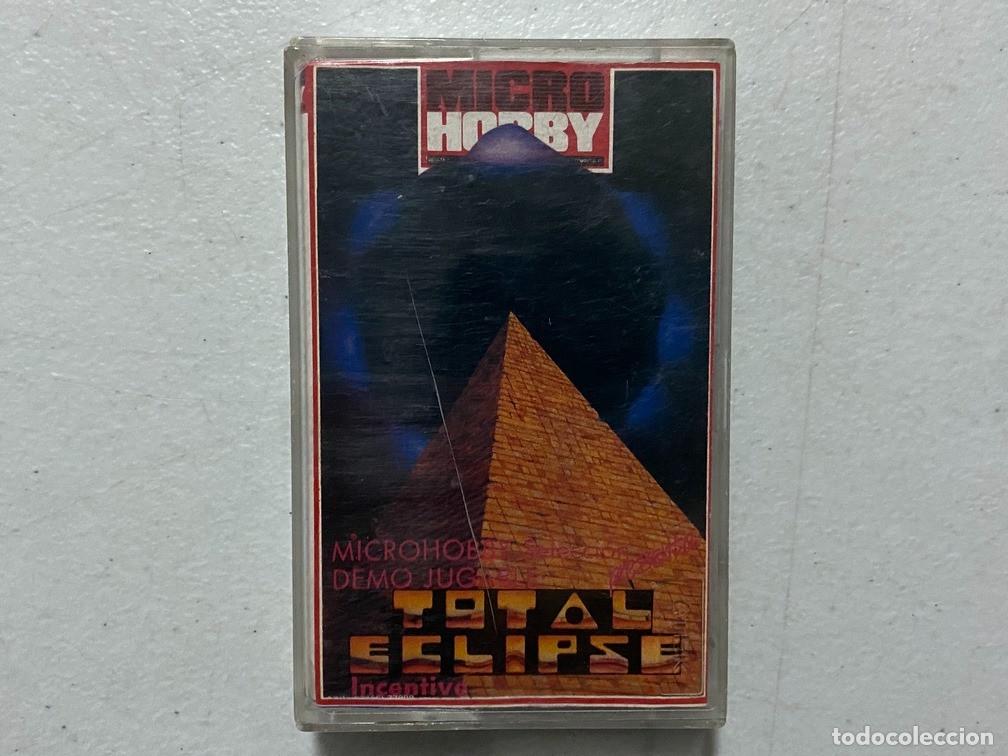 Videojuegos y consolas: MICROHOBBY 3 TOTAL ECLIPSE Y ZHACK - VIDEOJUEGO SINCLAIR ZX SPECTRUM - Foto 1