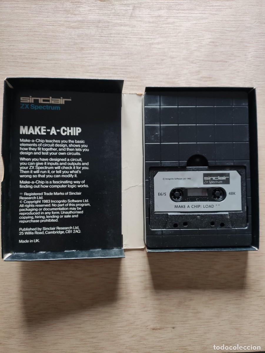 Videojuegos y consolas: MAKE A CHIP. ZX SPECTRUM. SINCLAIR - Foto 3