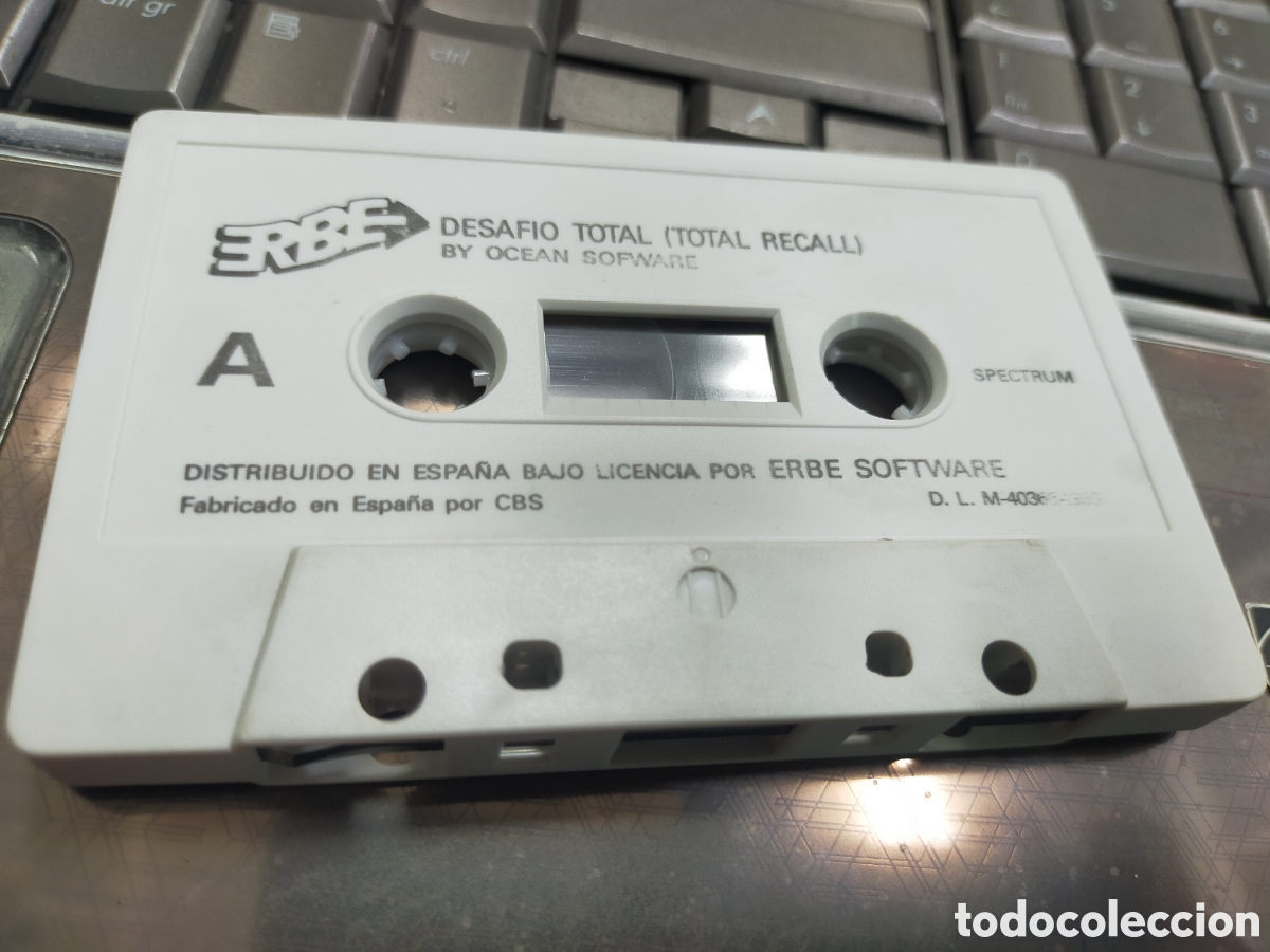 Videojuegos y consolas: Juego spectrum desaf&iacute;o total 1990 - Foto 1