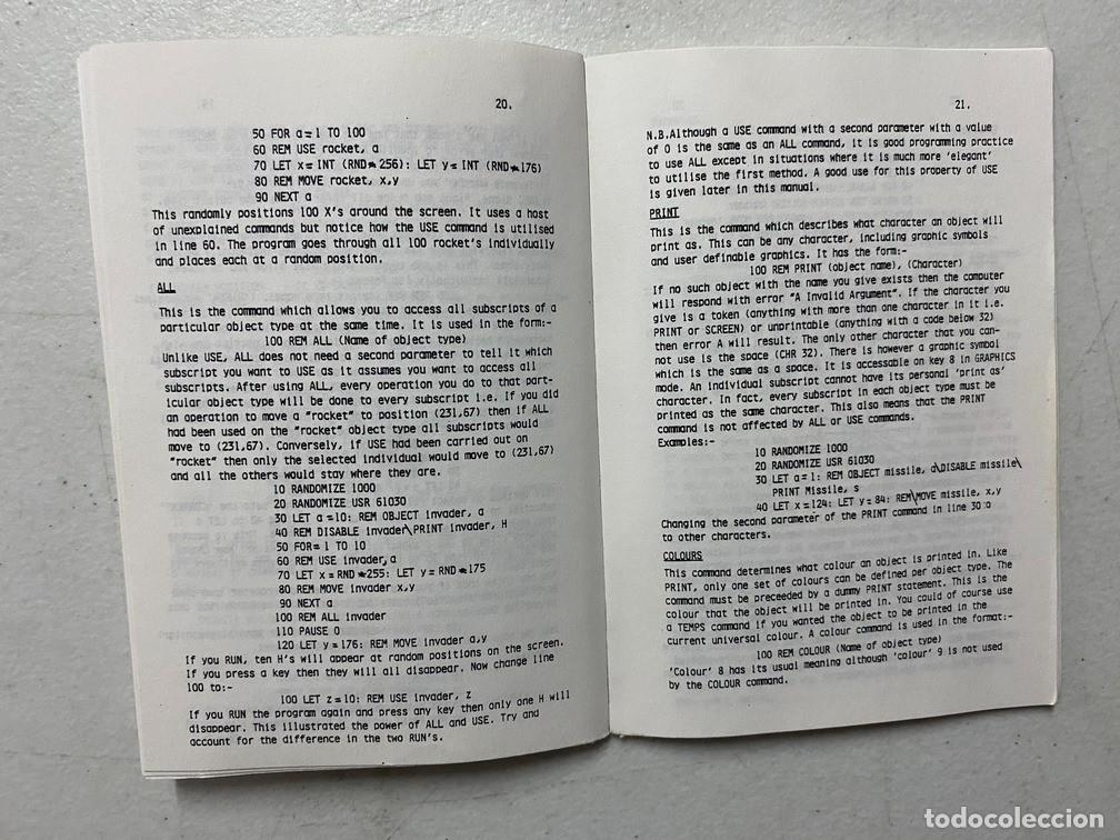 Videojuegos y consolas: FIFTH - BASIC EXTENSION FOR GAMES WRITING - VIDEOJUEGO SPECTRUM - Foto 7