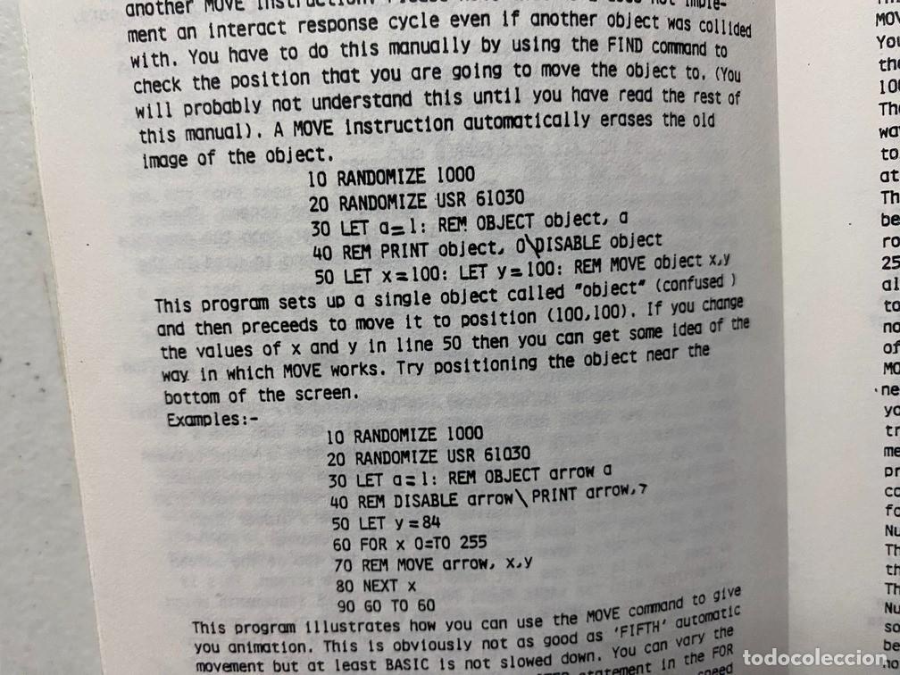 Videojuegos y consolas: FIFTH - BASIC EXTENSION FOR GAMES WRITING - VIDEOJUEGO SPECTRUM - Foto 9