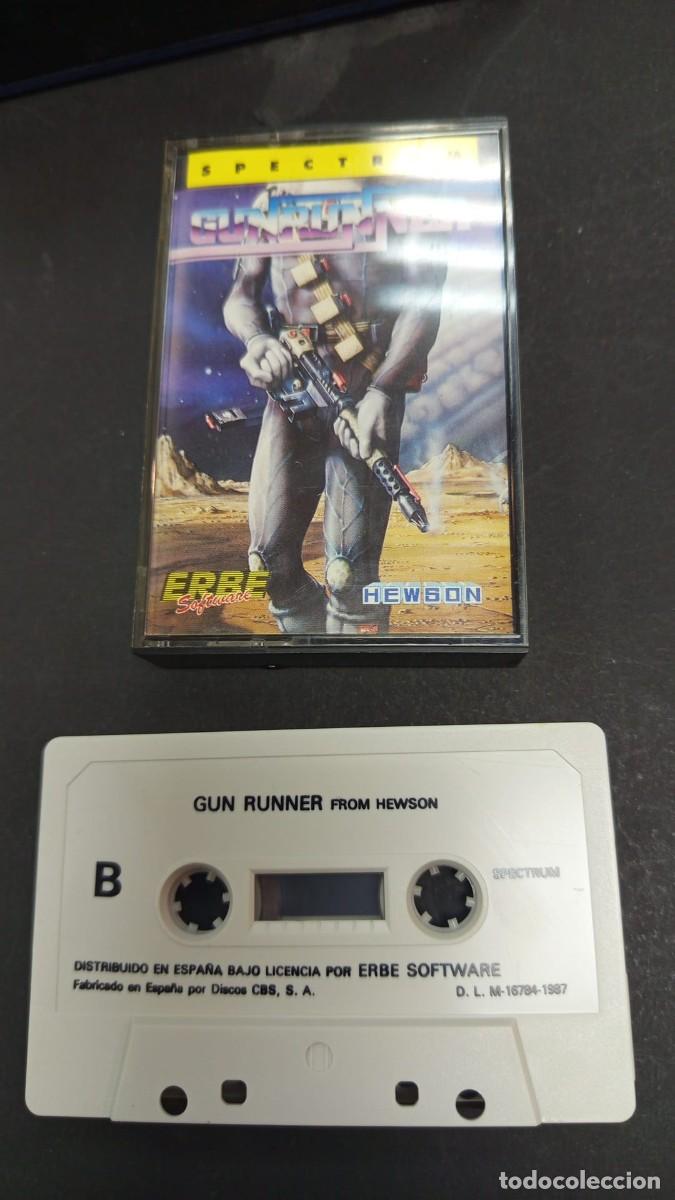 Videojuegos y consolas: JUEGO SPECTRUM GUNRUNNER - Foto 1