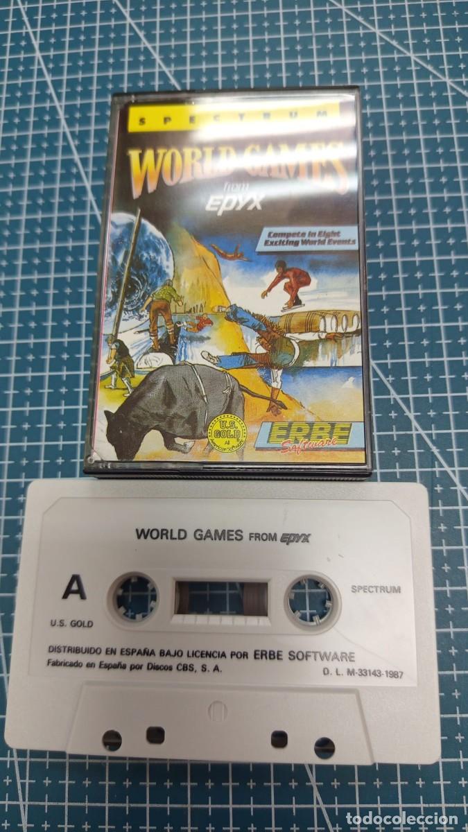 Videojuegos y consolas: JUEGO SPECTRUM WORLD GAMES - Foto 1