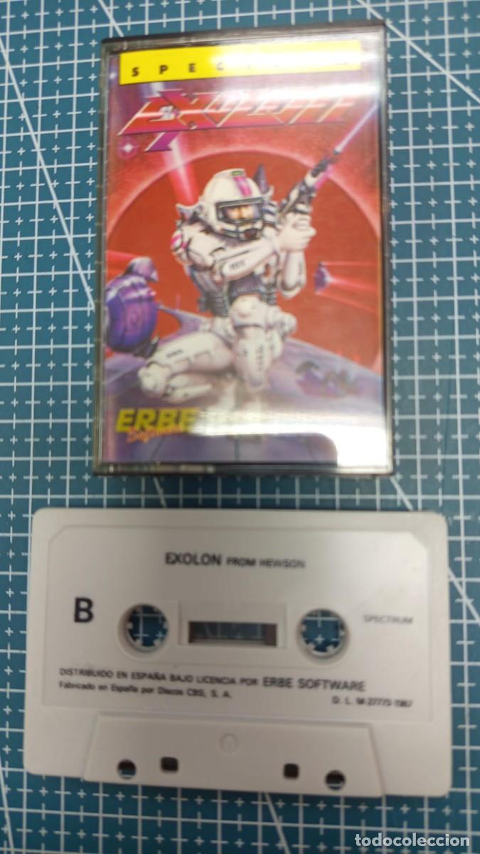 Videojuegos y consolas: JUEGO SPECTRUM EXOLON - Foto 1