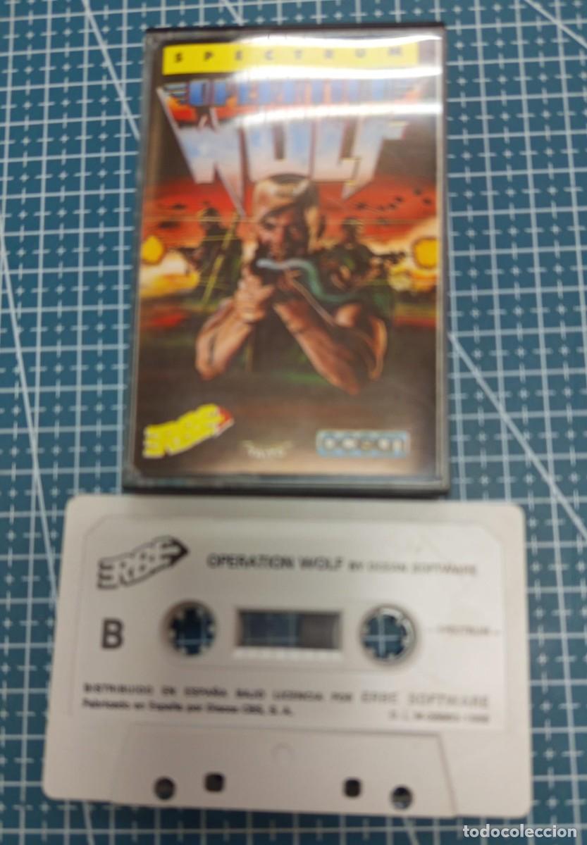 Videojuegos y consolas: JUEGO SPECTRUM OPERATION WOLF - Foto 1