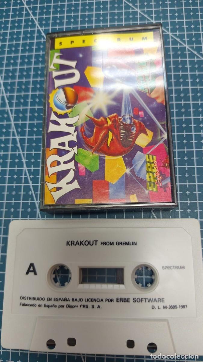 Videojuegos y consolas: JUEGO SPECTRUM KRAKOUT - Foto 1