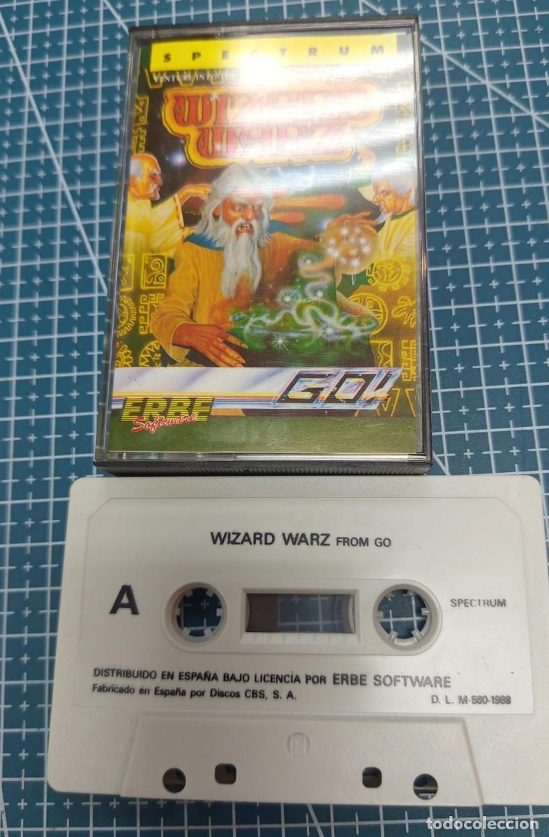 Videojuegos y consolas: JUEGO SPECTRUM WIZARD WARZ - Foto 1