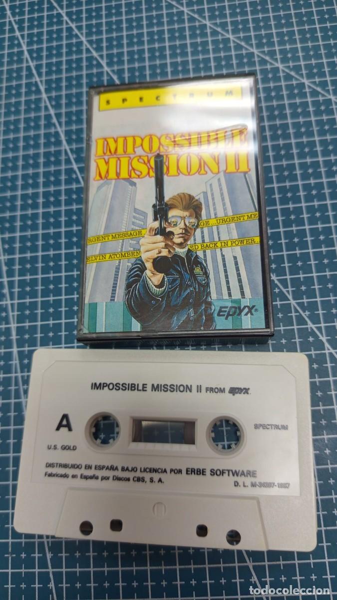 Videojuegos y consolas: JUEGO SPECTRUM IMPOSSIBLE MISSION II - Foto 1