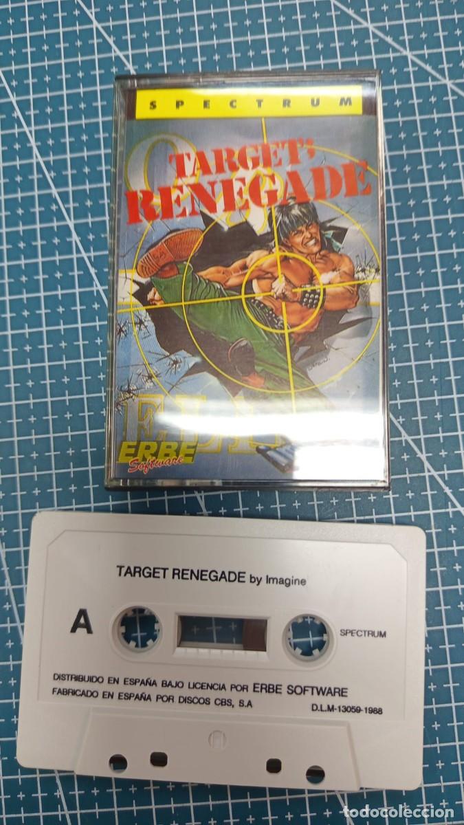 Videojuegos y consolas: JUEGO SPECTRUM TARGET RENEGADE - Foto 1