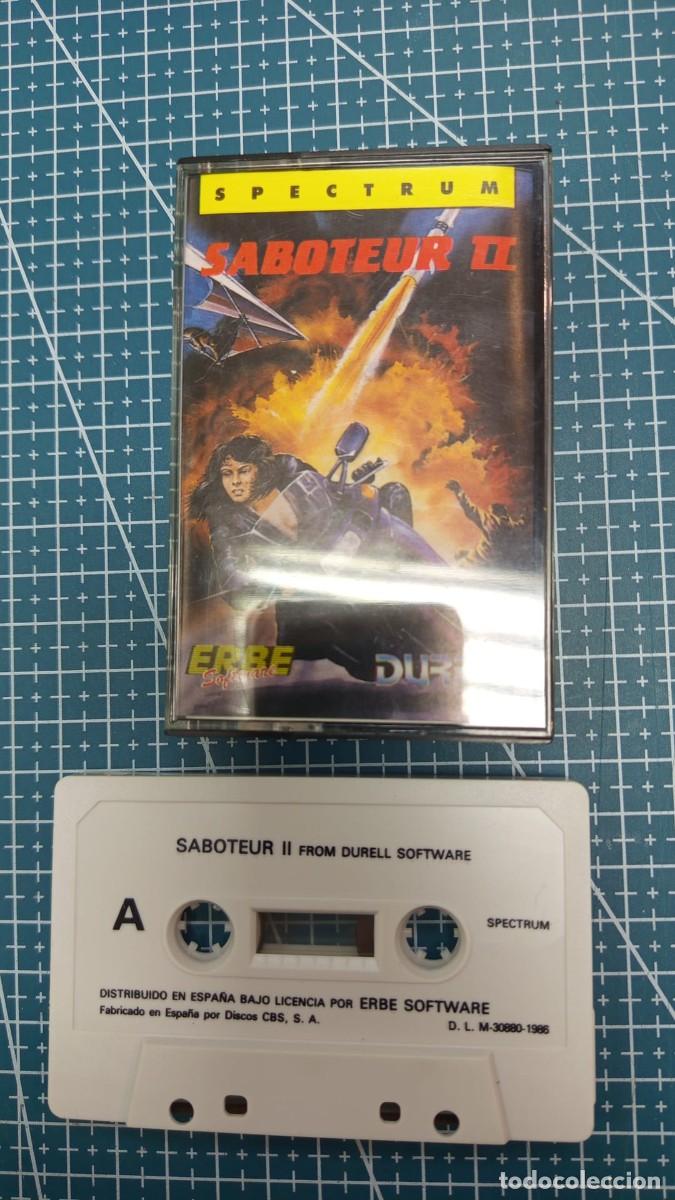 Videojuegos y consolas: JUEGO SPECTRUM SABOTEUR II - Foto 1