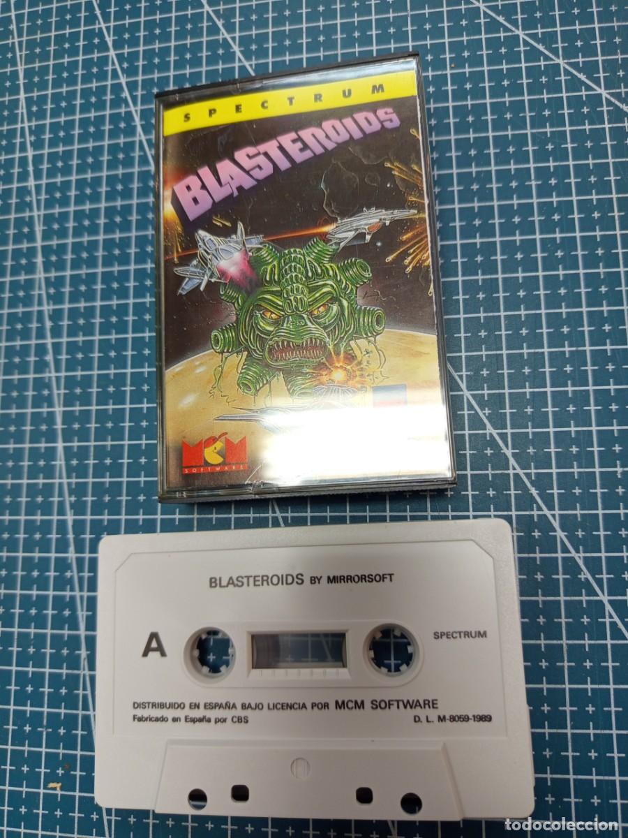 Videojuegos y consolas: JUEGO SPECTRUM BLASTEROIDS - Foto 1