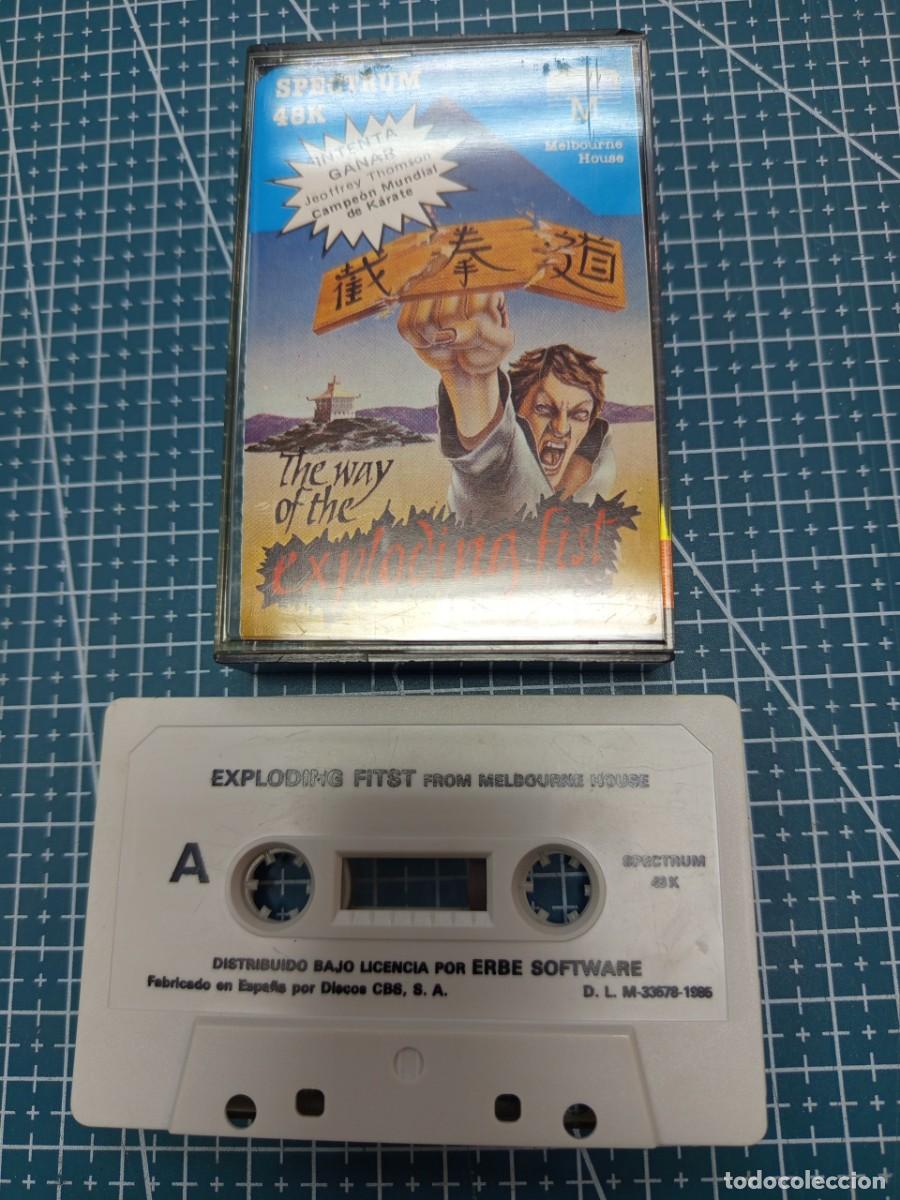 Videojuegos y consolas: JUEGO SPECTRUM EXPLODING FIST - Foto 1