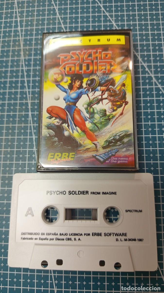 Videojuegos y consolas: JUEGO SPECTRUM PSYCHO SOLDIER - Foto 1